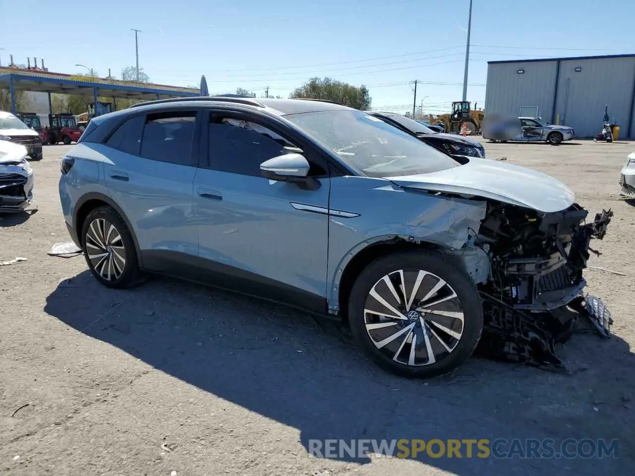 4 fotografías del automóvil dañado 1V25MPE88RC012845 VOLKSWAGEN ID.4 S 2024