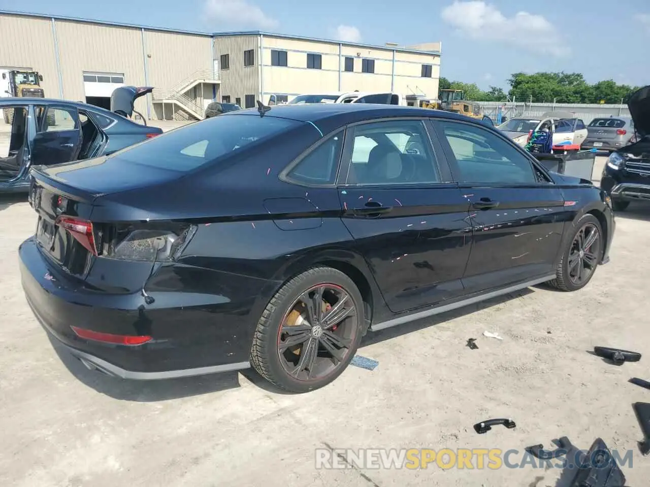3 fotografías del automóvil dañado 3VW5T7BU3KM137808 VOLKSWAGEN JETTA 2019