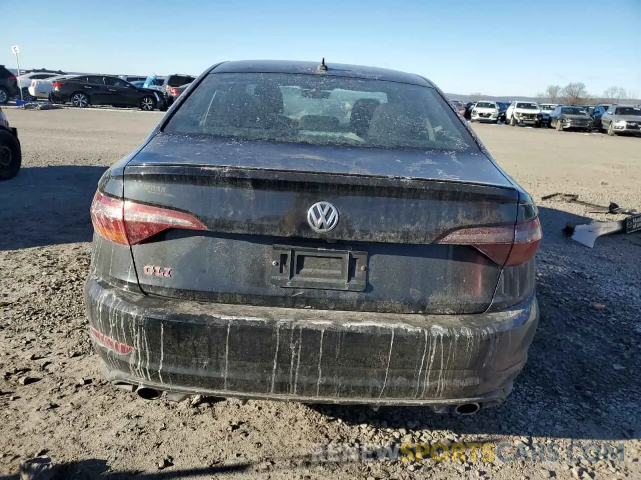 6 fotografías del automóvil dañado 3VW5T7BU3KM146251 VOLKSWAGEN JETTA 2019