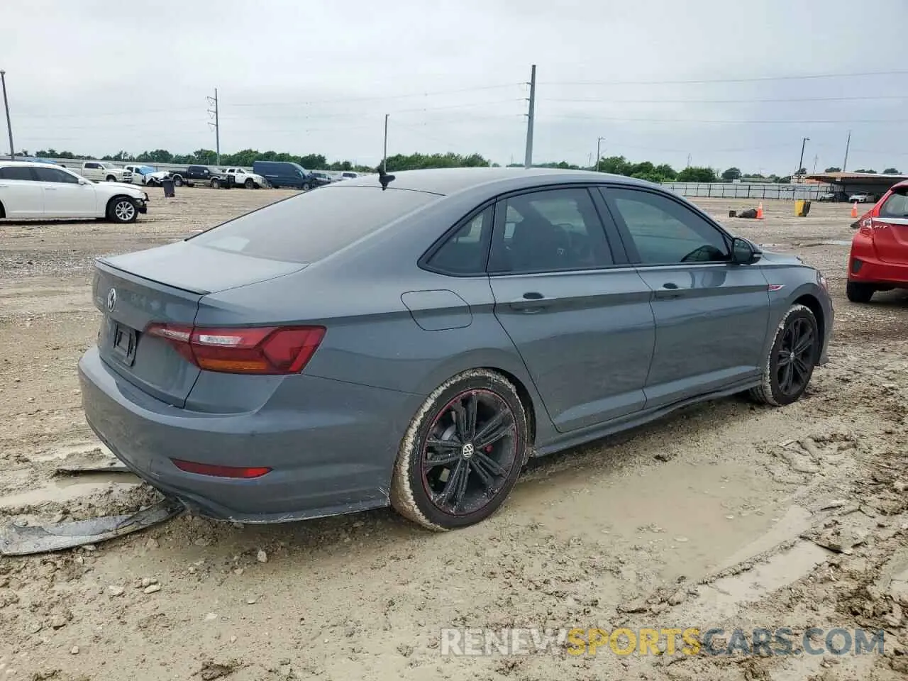 3 fotografías del automóvil dañado 3VW5T7BU7KM168222 VOLKSWAGEN JETTA 2019