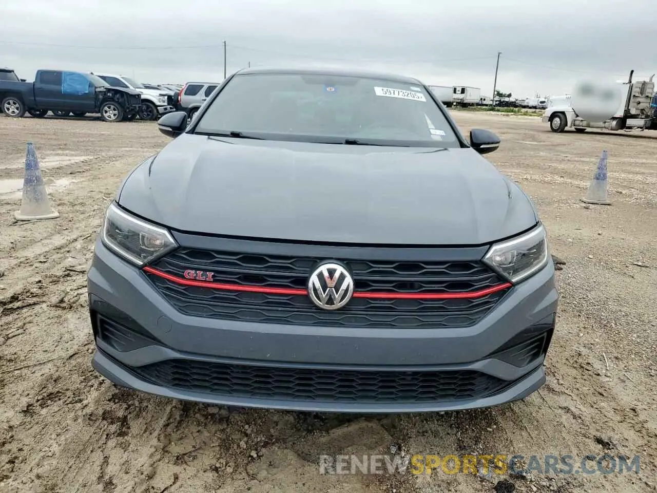 5 fotografías del automóvil dañado 3VW5T7BU7KM168222 VOLKSWAGEN JETTA 2019