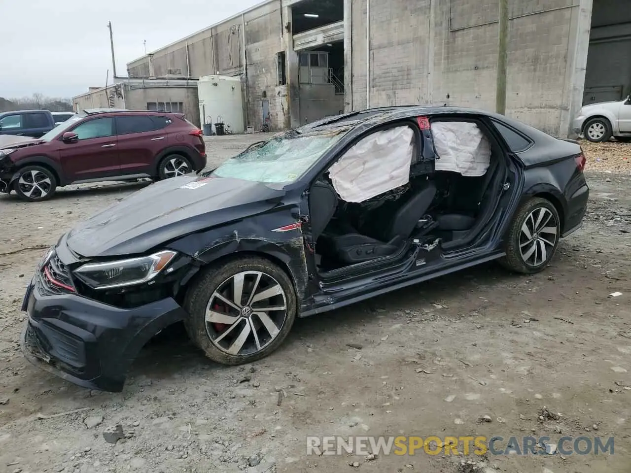 1 fotografías del automóvil dañado 3VW5T7BU8KM186020 VOLKSWAGEN JETTA 2019