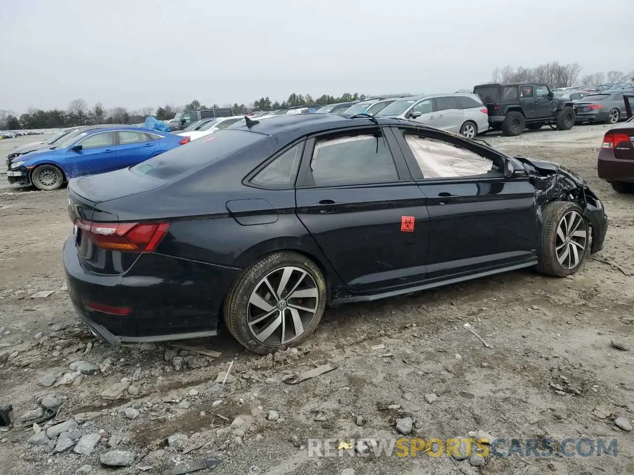 3 fotografías del automóvil dañado 3VW5T7BU8KM186020 VOLKSWAGEN JETTA 2019