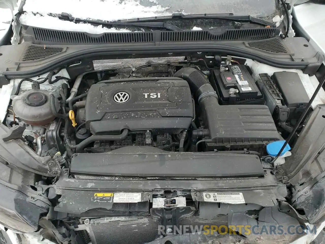 12 fotografías del automóvil dañado 3VW5T7BUXKM144321 VOLKSWAGEN JETTA 2019