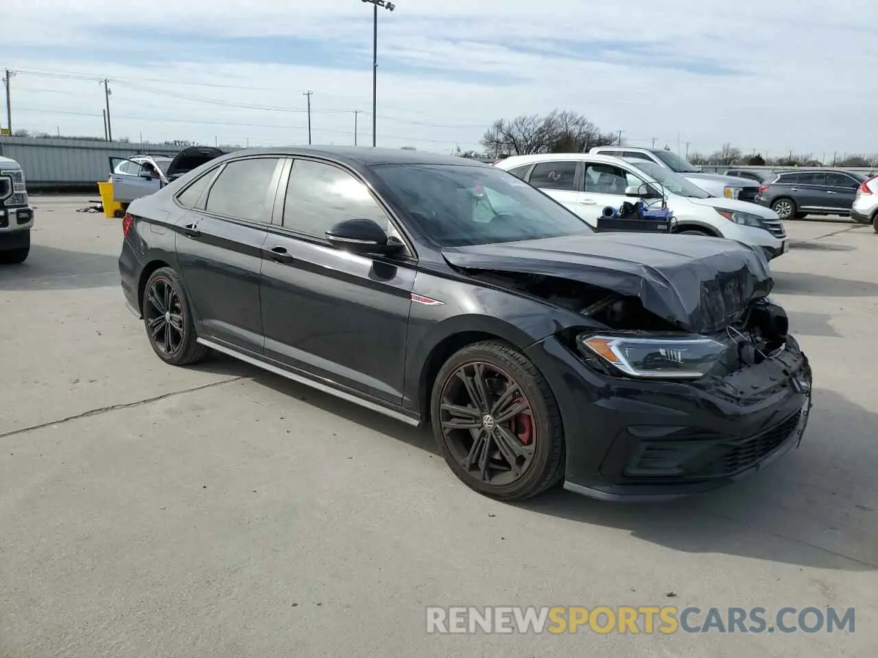 4 fotografías del automóvil dañado 3VW6T7BU1KM156233 VOLKSWAGEN JETTA 2019
