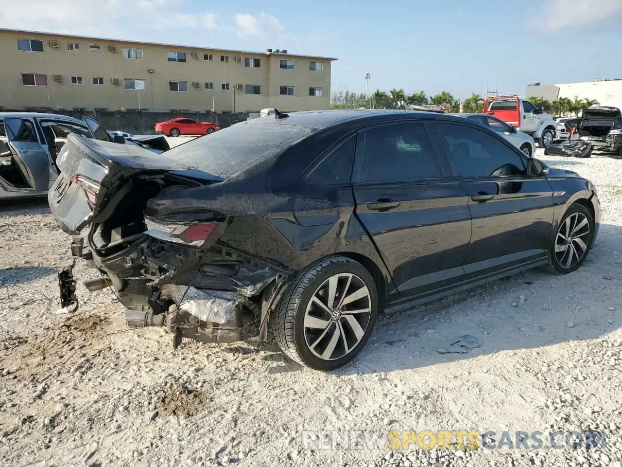 3 fotografías del automóvil dañado 3VW6T7BU2KM225298 VOLKSWAGEN JETTA 2019