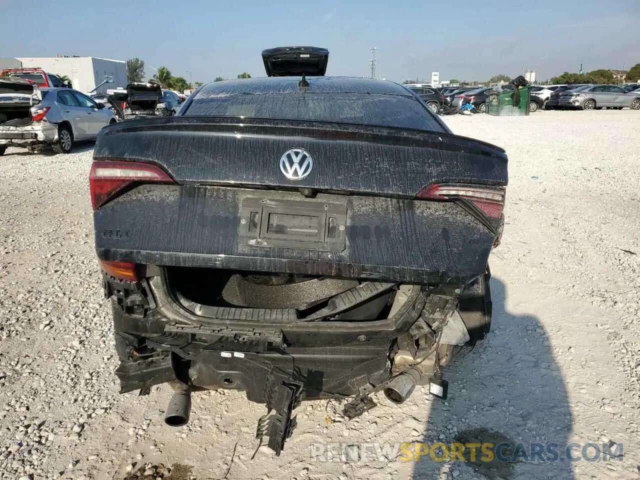 6 fotografías del automóvil dañado 3VW6T7BU2KM225298 VOLKSWAGEN JETTA 2019