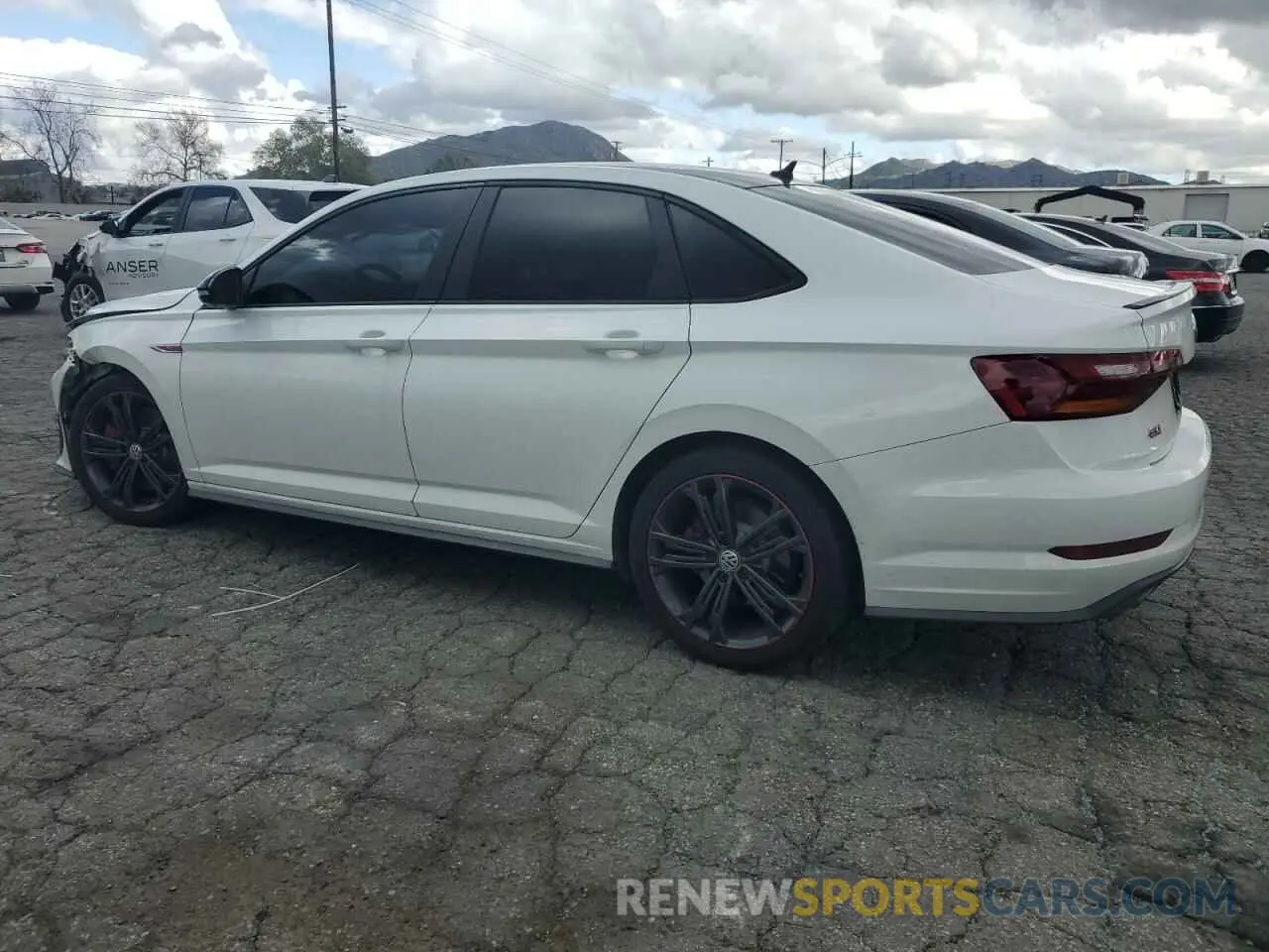 2 fotografías del automóvil dañado 3VW6T7BU4KM154010 VOLKSWAGEN JETTA 2019