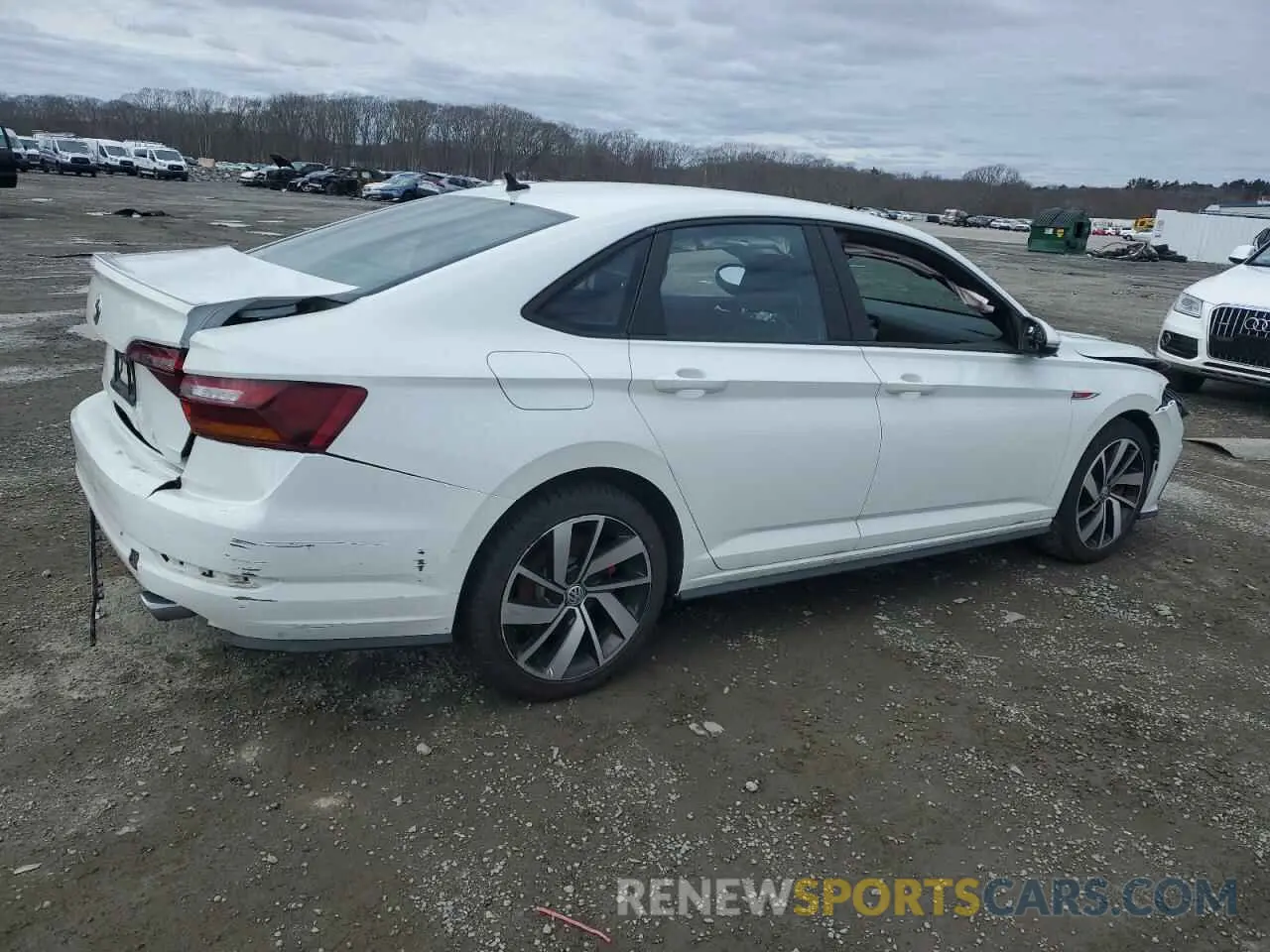 3 fotografías del automóvil dañado 3VW6T7BUXKM184094 VOLKSWAGEN JETTA 2019