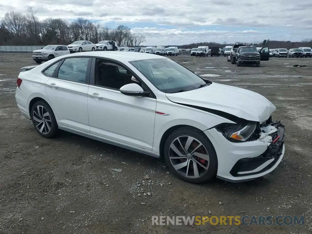 4 fotografías del automóvil dañado 3VW6T7BUXKM184094 VOLKSWAGEN JETTA 2019