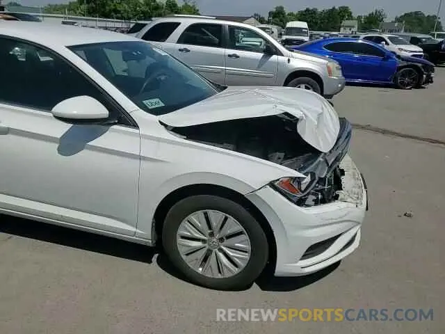 11 fotografías del automóvil dañado 3VWC57BU0KM055147 VOLKSWAGEN JETTA 2019