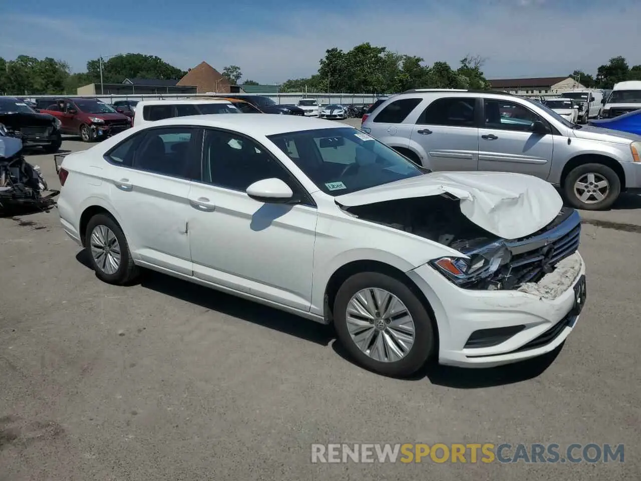 4 fotografías del automóvil dañado 3VWC57BU0KM055147 VOLKSWAGEN JETTA 2019