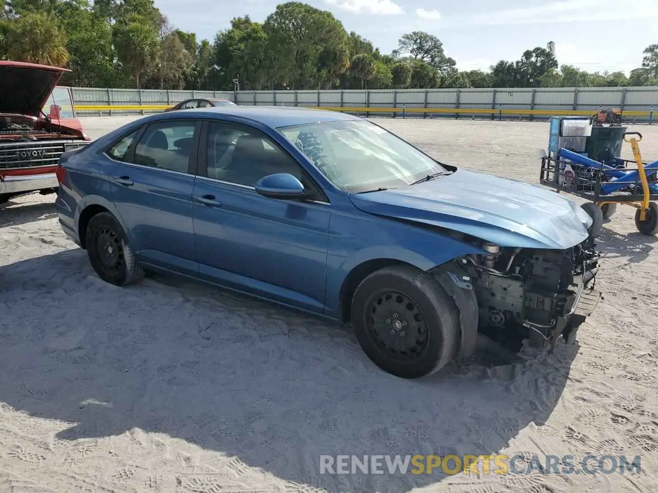 4 fotografías del automóvil dañado 3VWC57BU0KM056153 VOLKSWAGEN JETTA 2019
