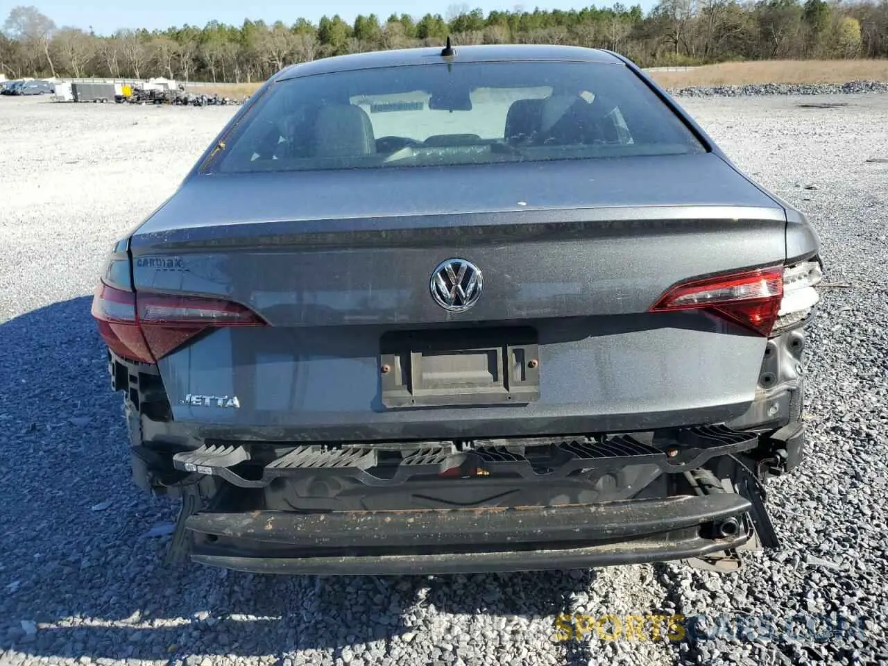 6 fotografías del automóvil dañado 3VWC57BU0KM076001 VOLKSWAGEN JETTA 2019