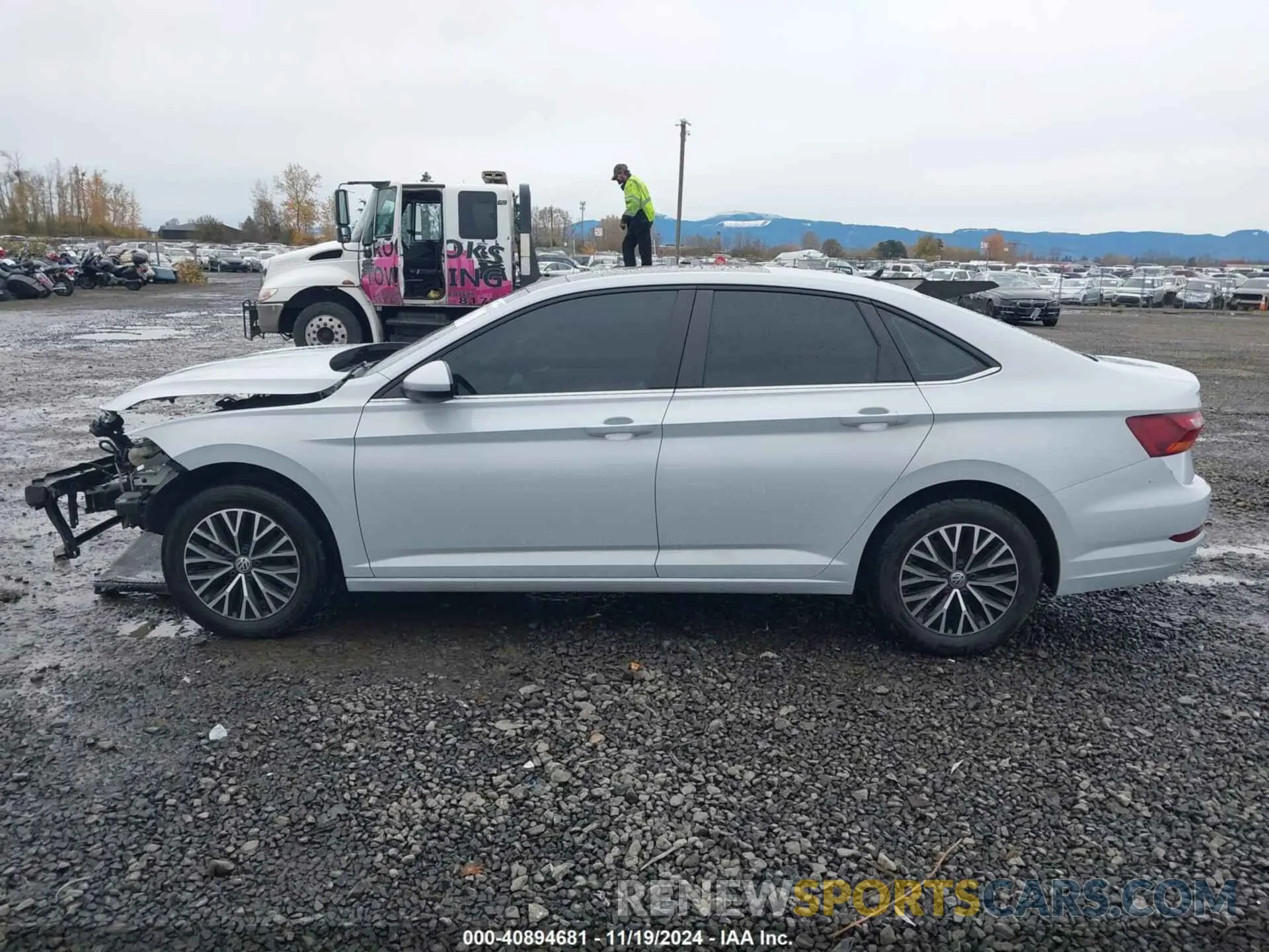 15 fotografías del automóvil dañado 3VWC57BU0KM140568 VOLKSWAGEN JETTA 2019