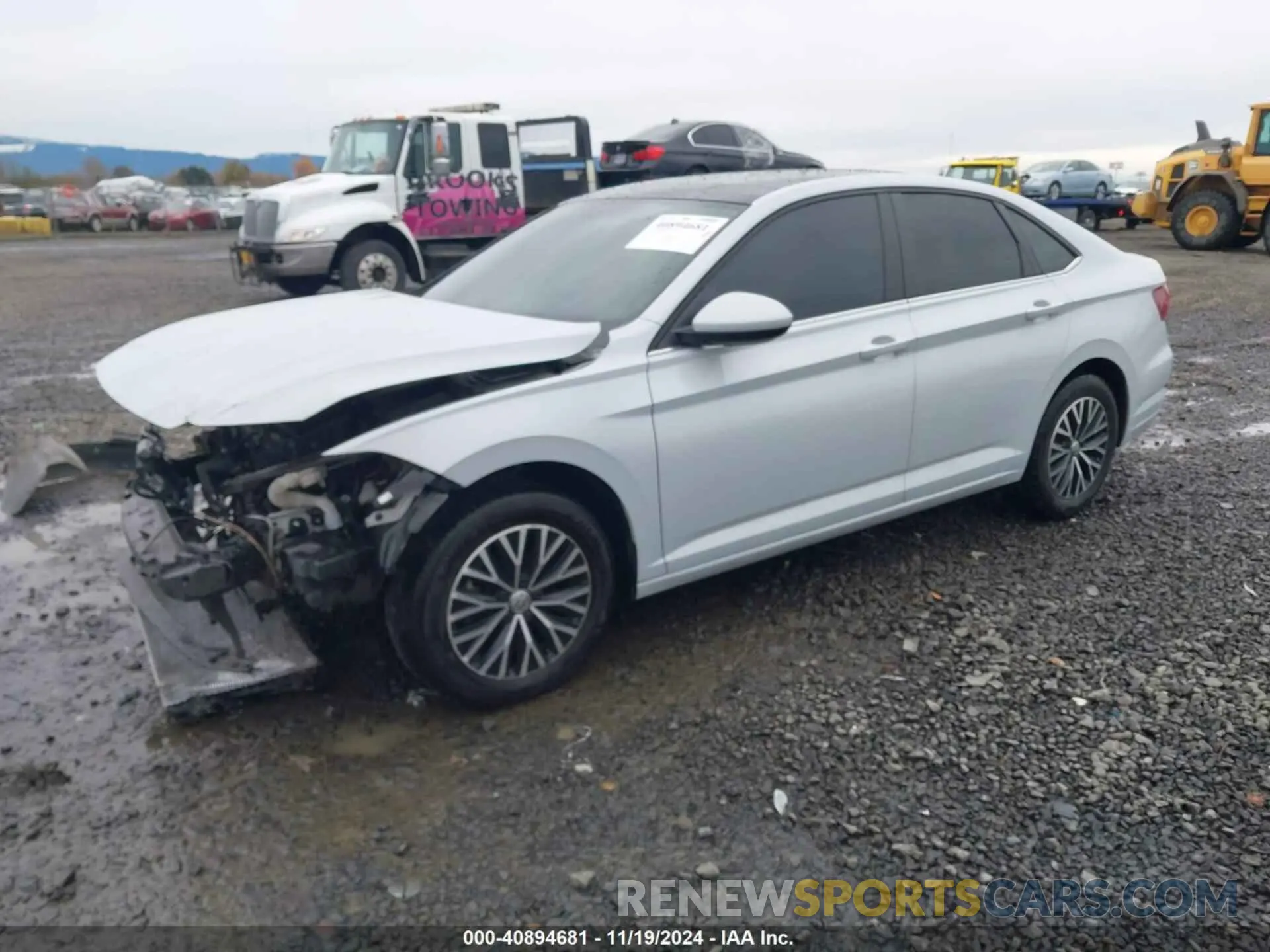 2 fotografías del automóvil dañado 3VWC57BU0KM140568 VOLKSWAGEN JETTA 2019