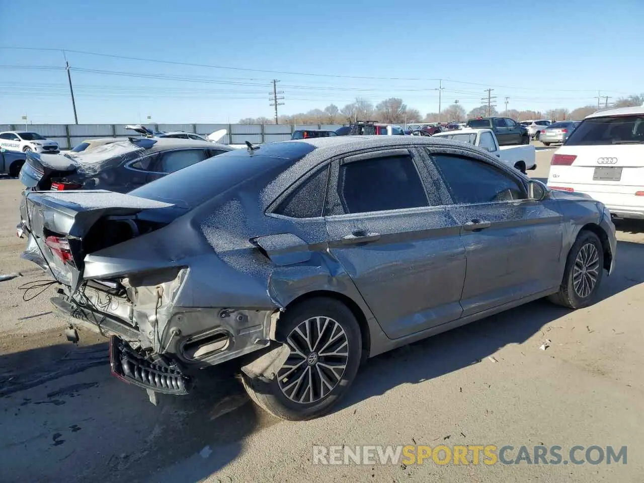 3 fotografías del automóvil dañado 3VWC57BU0KM140747 VOLKSWAGEN JETTA 2019
