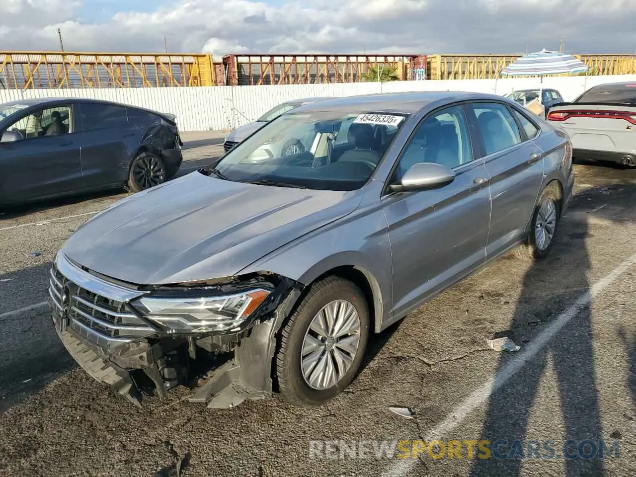1 fotografías del automóvil dañado 3VWC57BU0KM221439 VOLKSWAGEN JETTA 2019