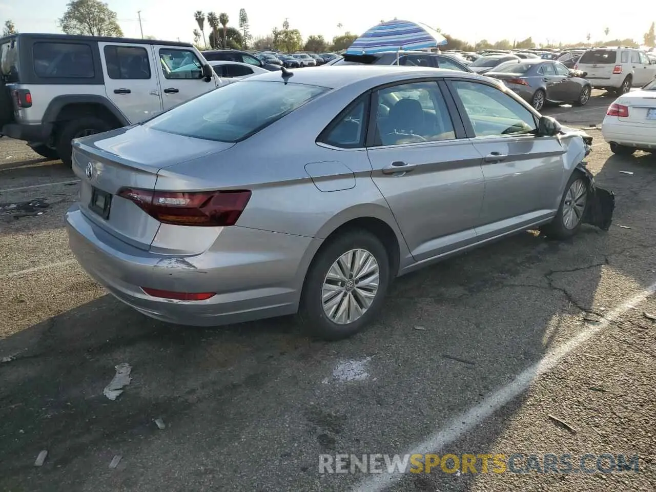 3 fotografías del automóvil dañado 3VWC57BU0KM221439 VOLKSWAGEN JETTA 2019