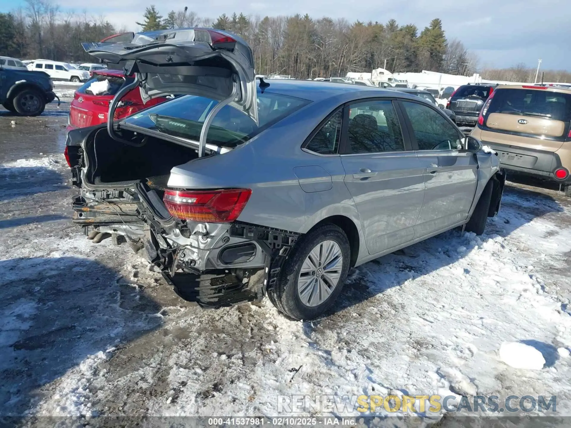 4 fotografías del automóvil dañado 3VWC57BU0KM235020 VOLKSWAGEN JETTA 2019