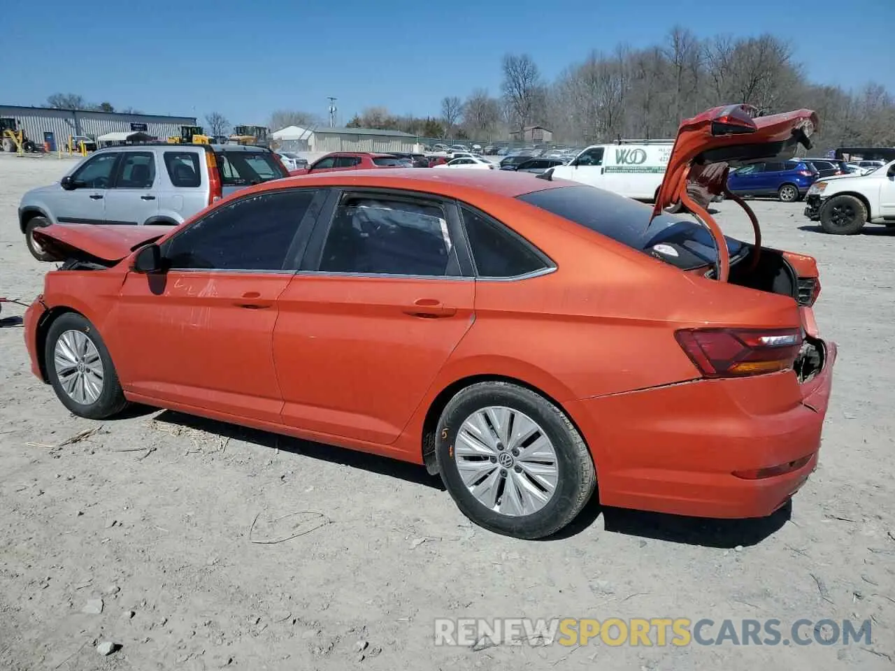 2 fotografías del automóvil dañado 3VWC57BU1KM013005 VOLKSWAGEN JETTA 2019