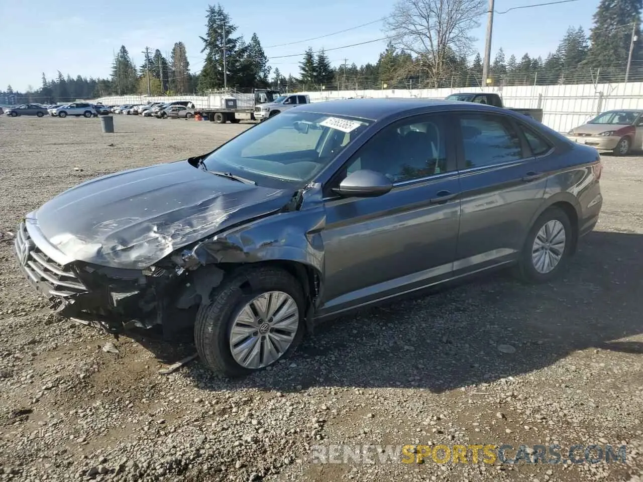 1 fotografías del automóvil dañado 3VWC57BU1KM031391 VOLKSWAGEN JETTA 2019