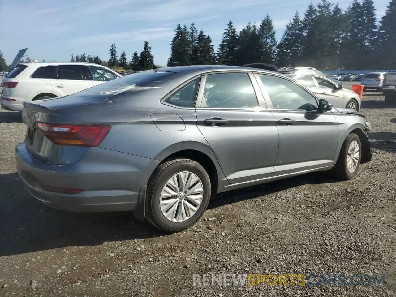 3 fotografías del automóvil dañado 3VWC57BU1KM031391 VOLKSWAGEN JETTA 2019