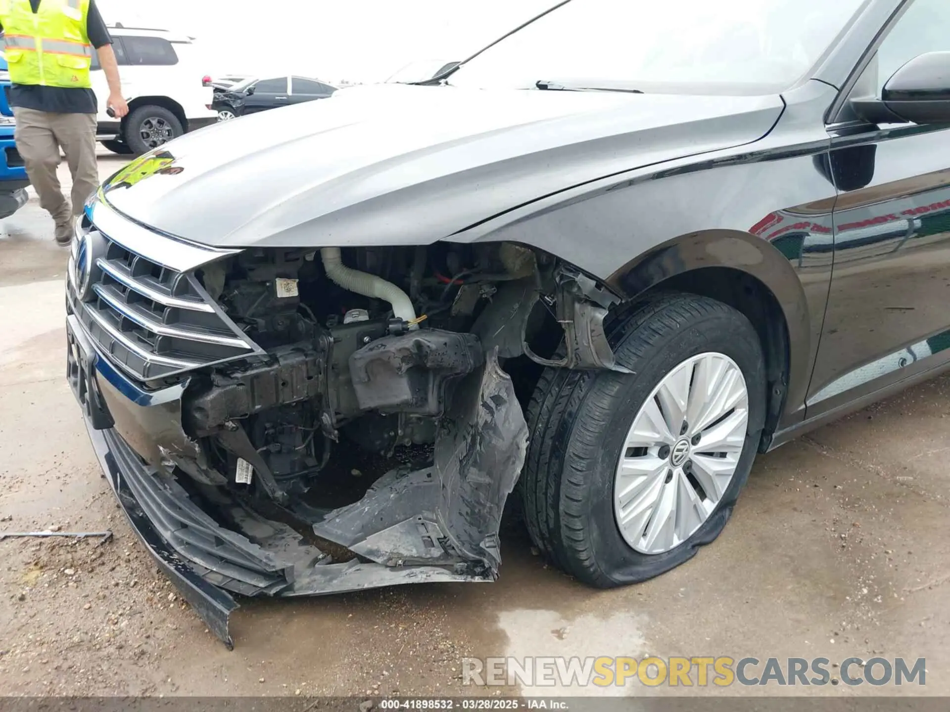 6 fotografías del automóvil dañado 3VWC57BU1KM033688 VOLKSWAGEN JETTA 2019