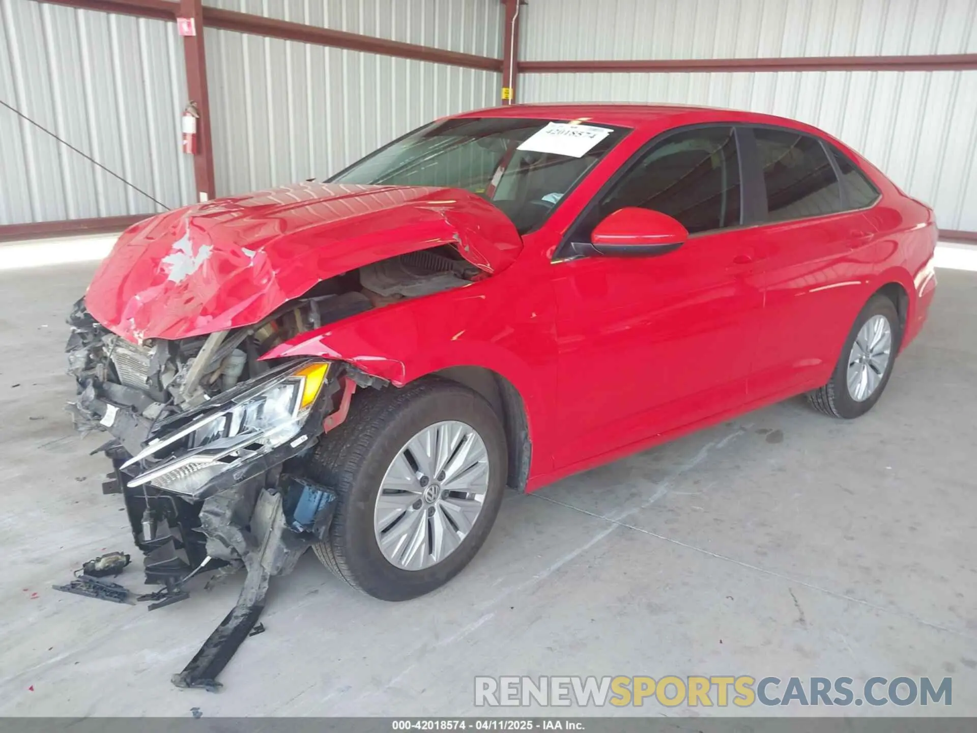 2 fotografías del automóvil dañado 3VWC57BU1KM067873 VOLKSWAGEN JETTA 2019