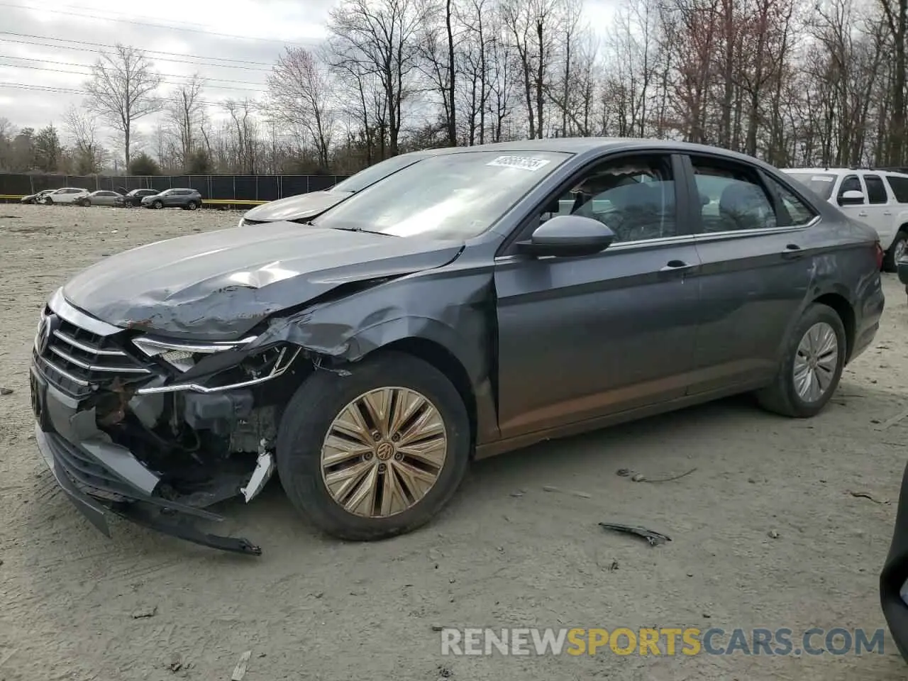 1 fotografías del automóvil dañado 3VWC57BU1KM078758 VOLKSWAGEN JETTA 2019