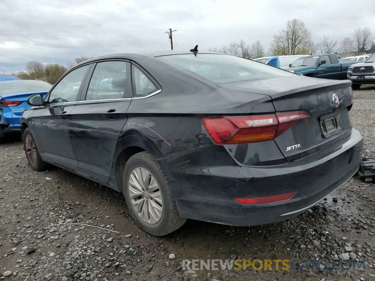2 fotografías del automóvil dañado 3VWC57BU1KM110155 VOLKSWAGEN JETTA 2019