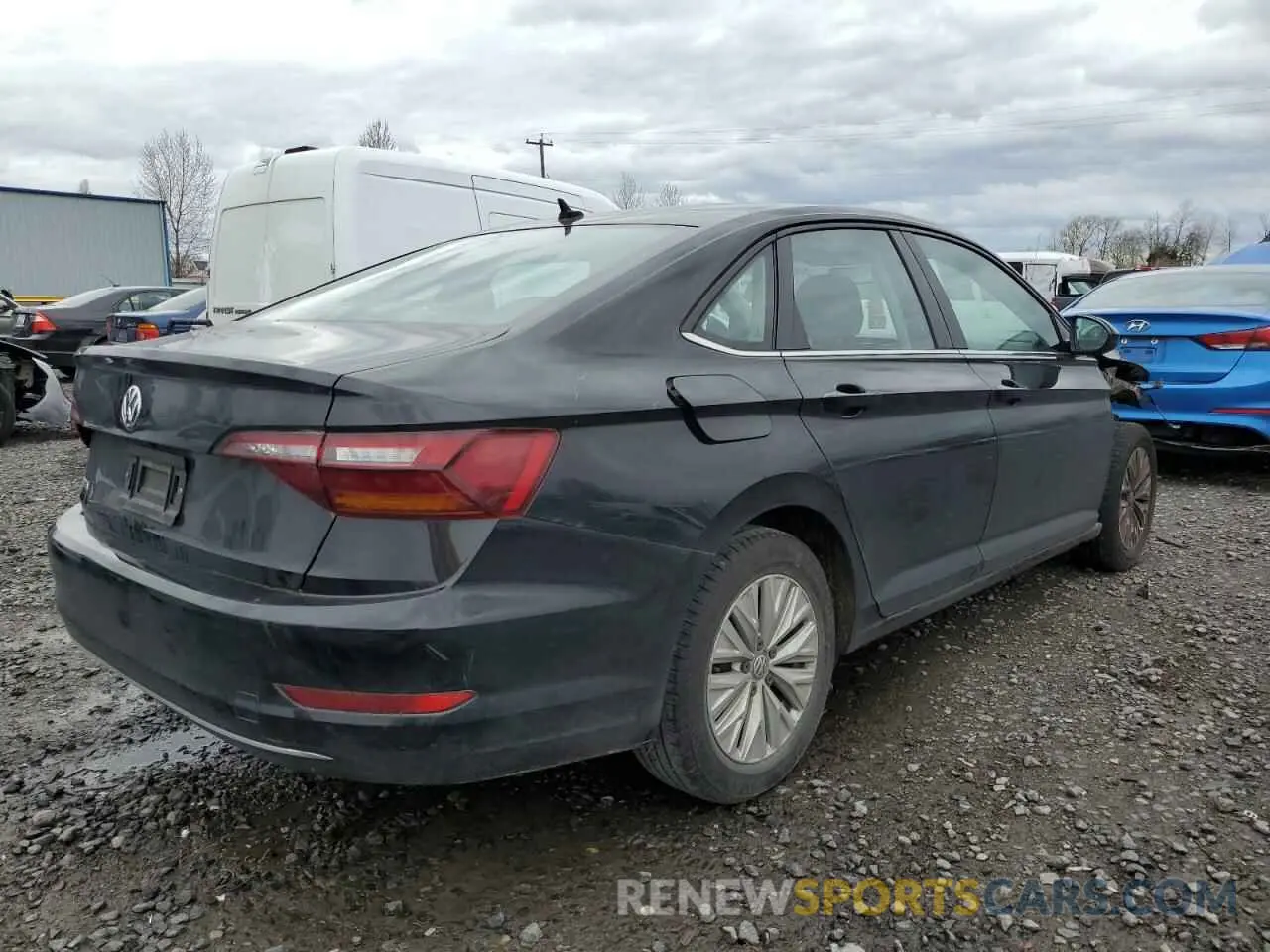 3 fotografías del automóvil dañado 3VWC57BU1KM110155 VOLKSWAGEN JETTA 2019