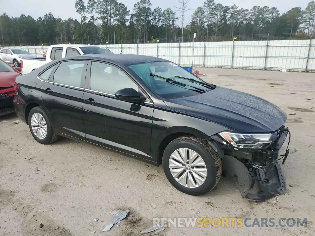4 fotografías del automóvil dañado 3VWC57BU1KM198687 VOLKSWAGEN JETTA 2019