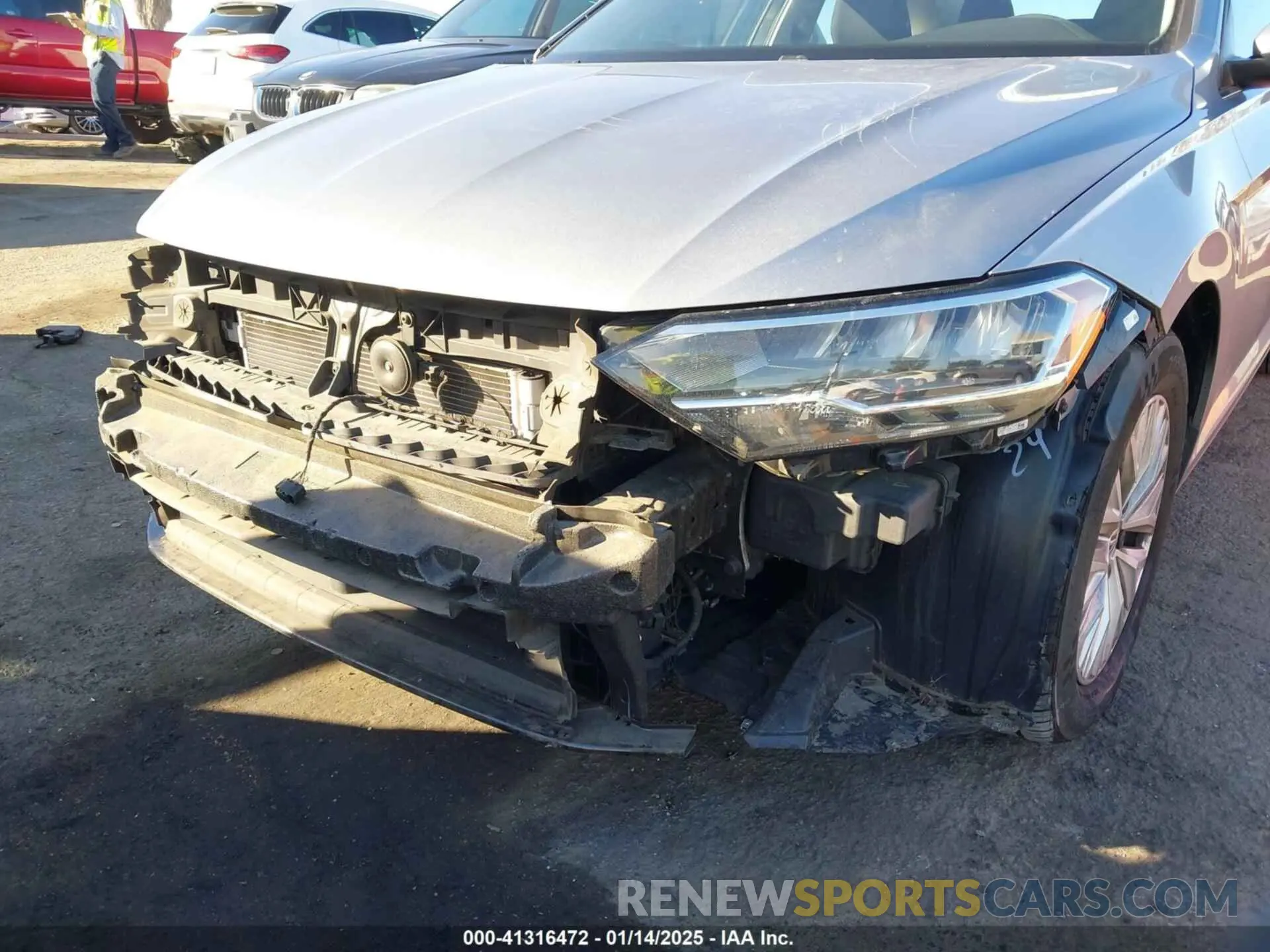 18 fotografías del automóvil dañado 3VWC57BU1KM210966 VOLKSWAGEN JETTA 2019