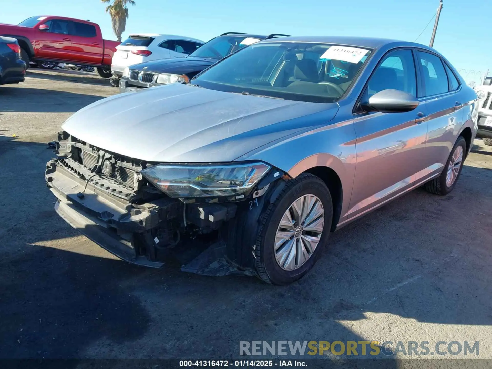 2 fotografías del automóvil dañado 3VWC57BU1KM210966 VOLKSWAGEN JETTA 2019