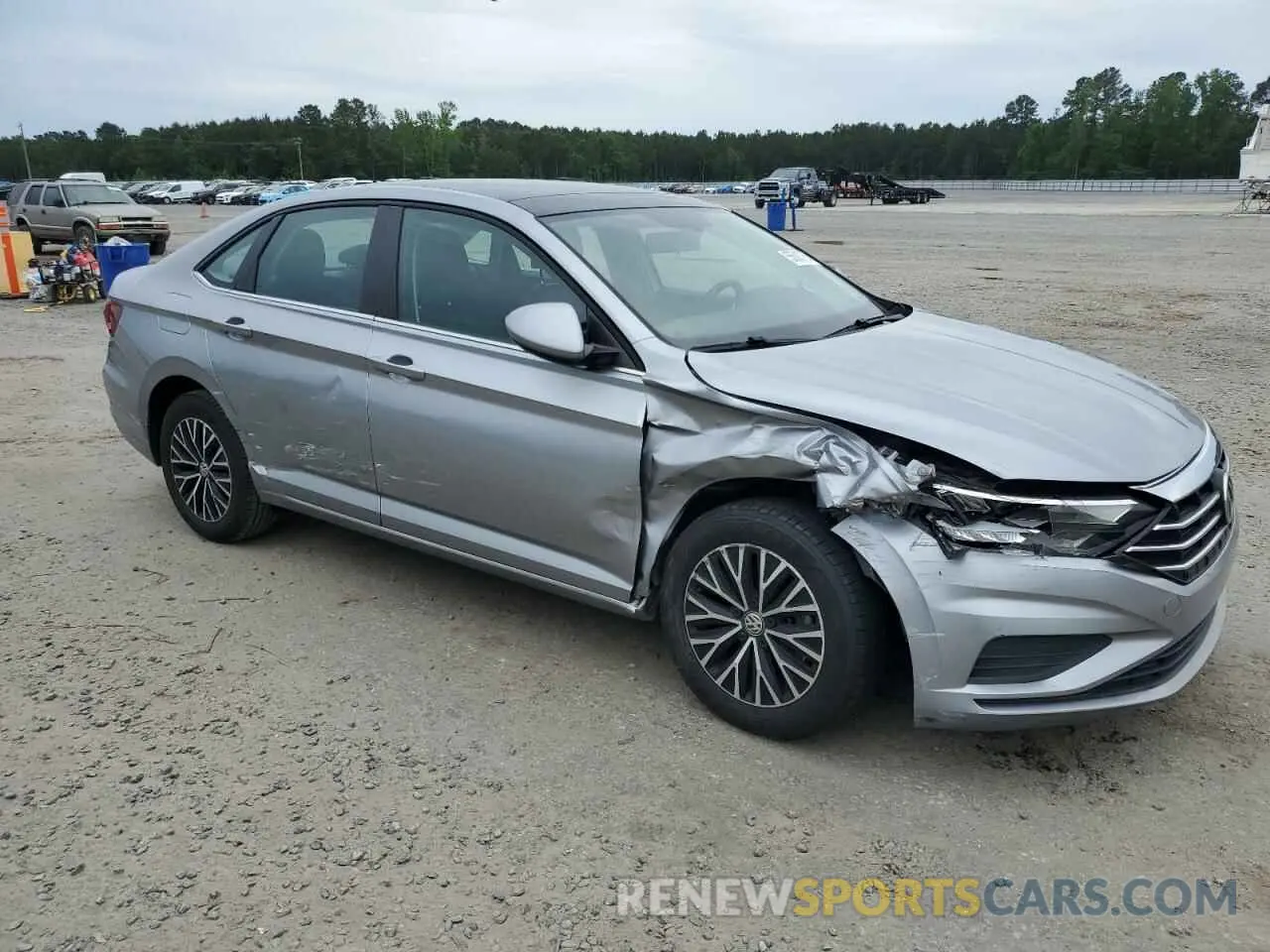 4 fotografías del automóvil dañado 3VWC57BU1KM242543 VOLKSWAGEN JETTA 2019