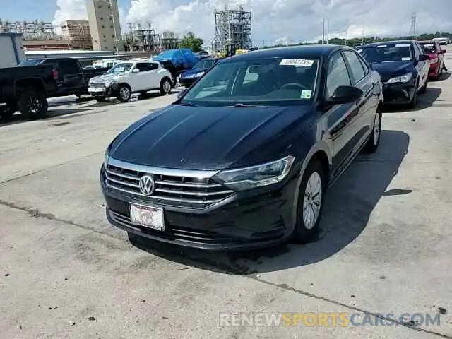 14 fotografías del automóvil dañado 3VWC57BU2KM088666 VOLKSWAGEN JETTA 2019