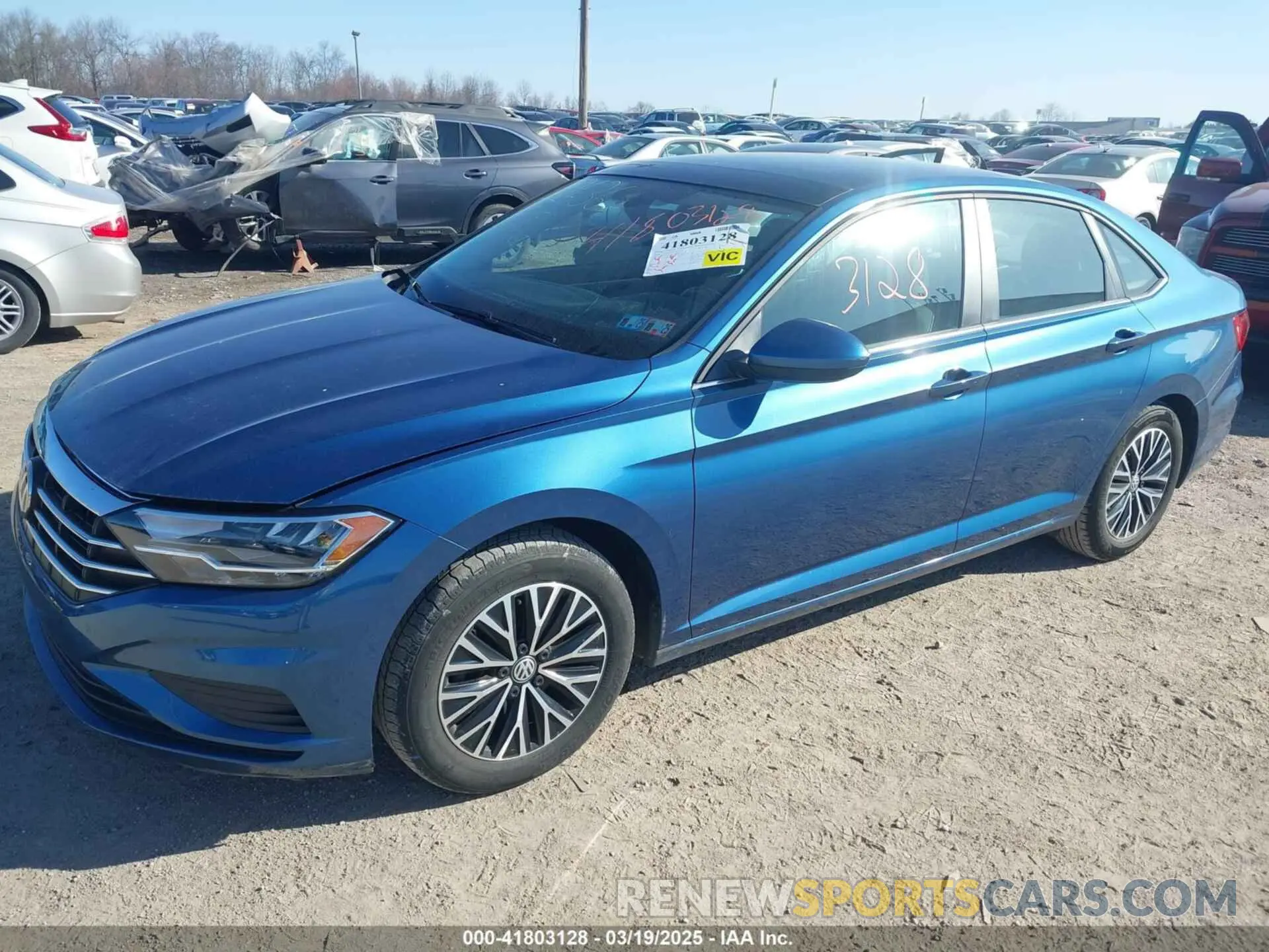 2 fotografías del automóvil dañado 3VWC57BU2KM089381 VOLKSWAGEN JETTA 2019