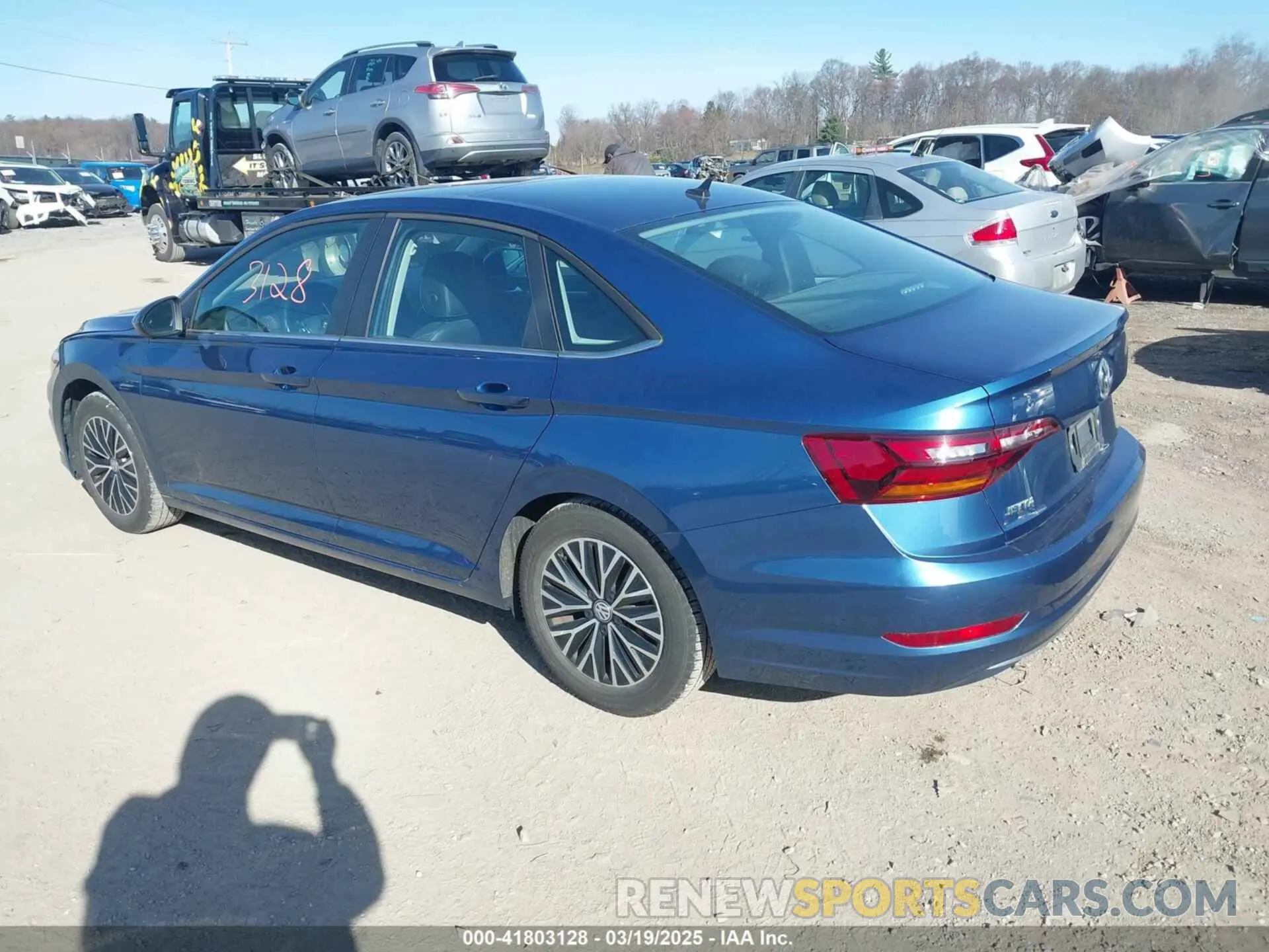 3 fotografías del automóvil dañado 3VWC57BU2KM089381 VOLKSWAGEN JETTA 2019