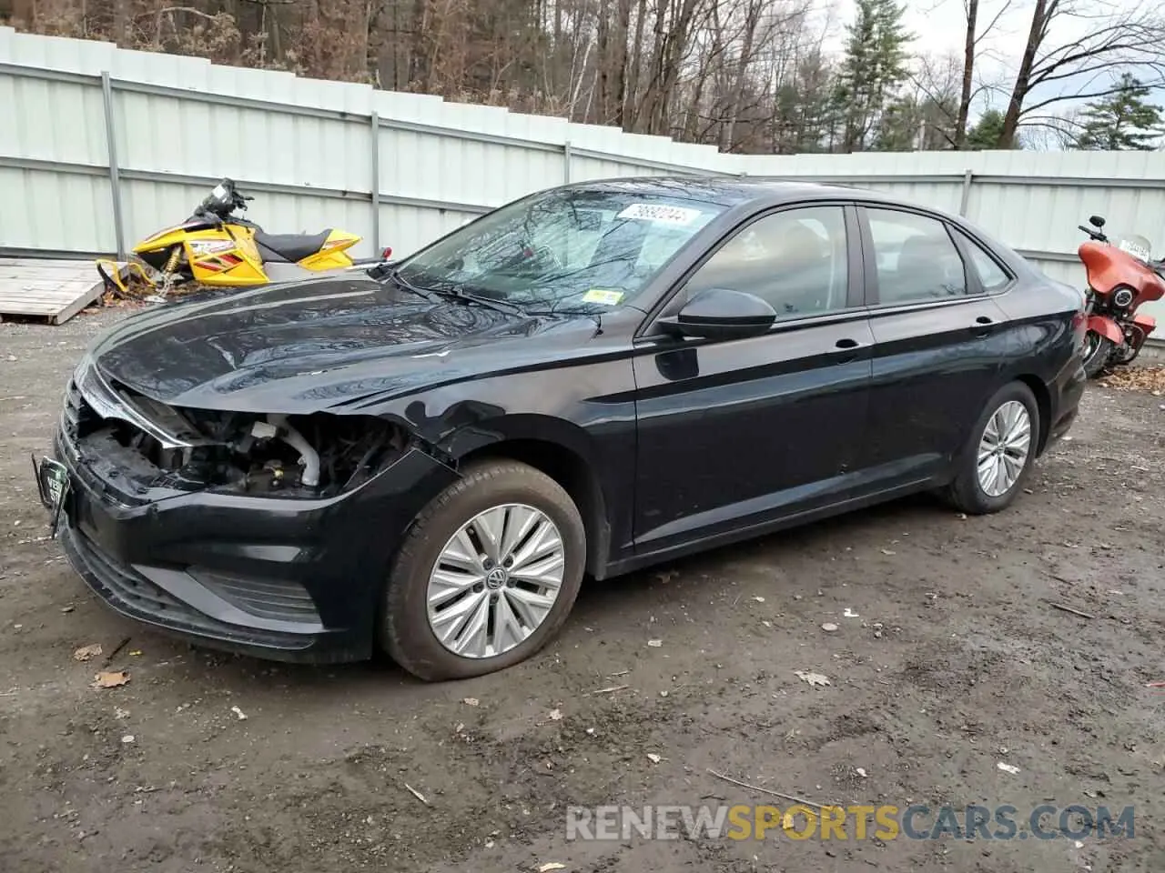 1 fotografías del automóvil dañado 3VWC57BU2KM166170 VOLKSWAGEN JETTA 2019