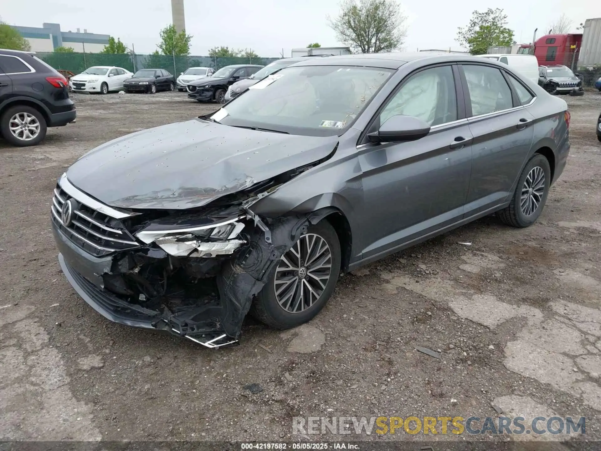 2 fotografías del automóvil dañado 3VWC57BU2KM253129 VOLKSWAGEN JETTA 2019