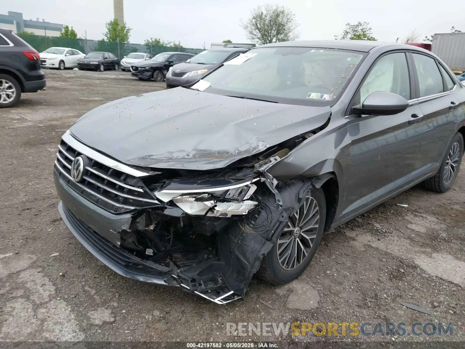 6 fotografías del automóvil dañado 3VWC57BU2KM253129 VOLKSWAGEN JETTA 2019