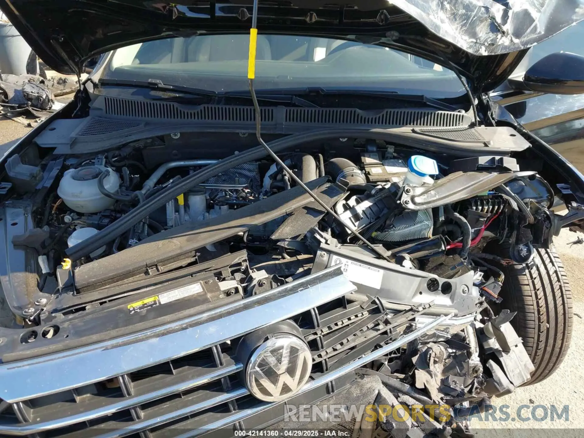 10 fotografías del automóvil dañado 3VWC57BU3KM030579 VOLKSWAGEN JETTA 2019