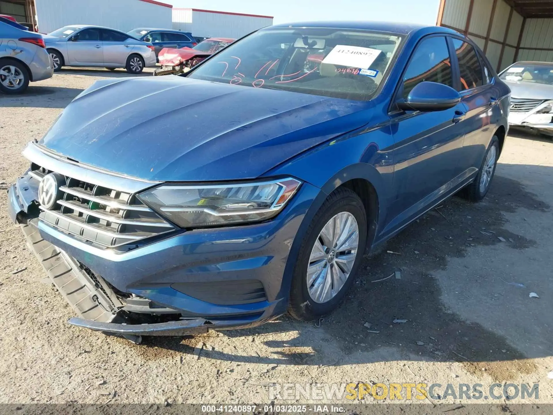 2 fotografías del automóvil dañado 3VWC57BU3KM040237 VOLKSWAGEN JETTA 2019