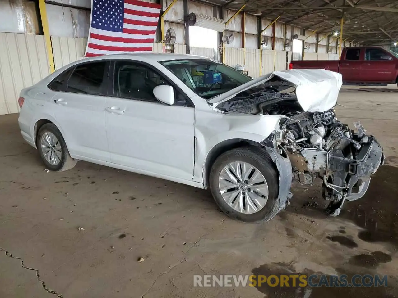 4 fotografías del automóvil dañado 3VWC57BU3KM057734 VOLKSWAGEN JETTA 2019