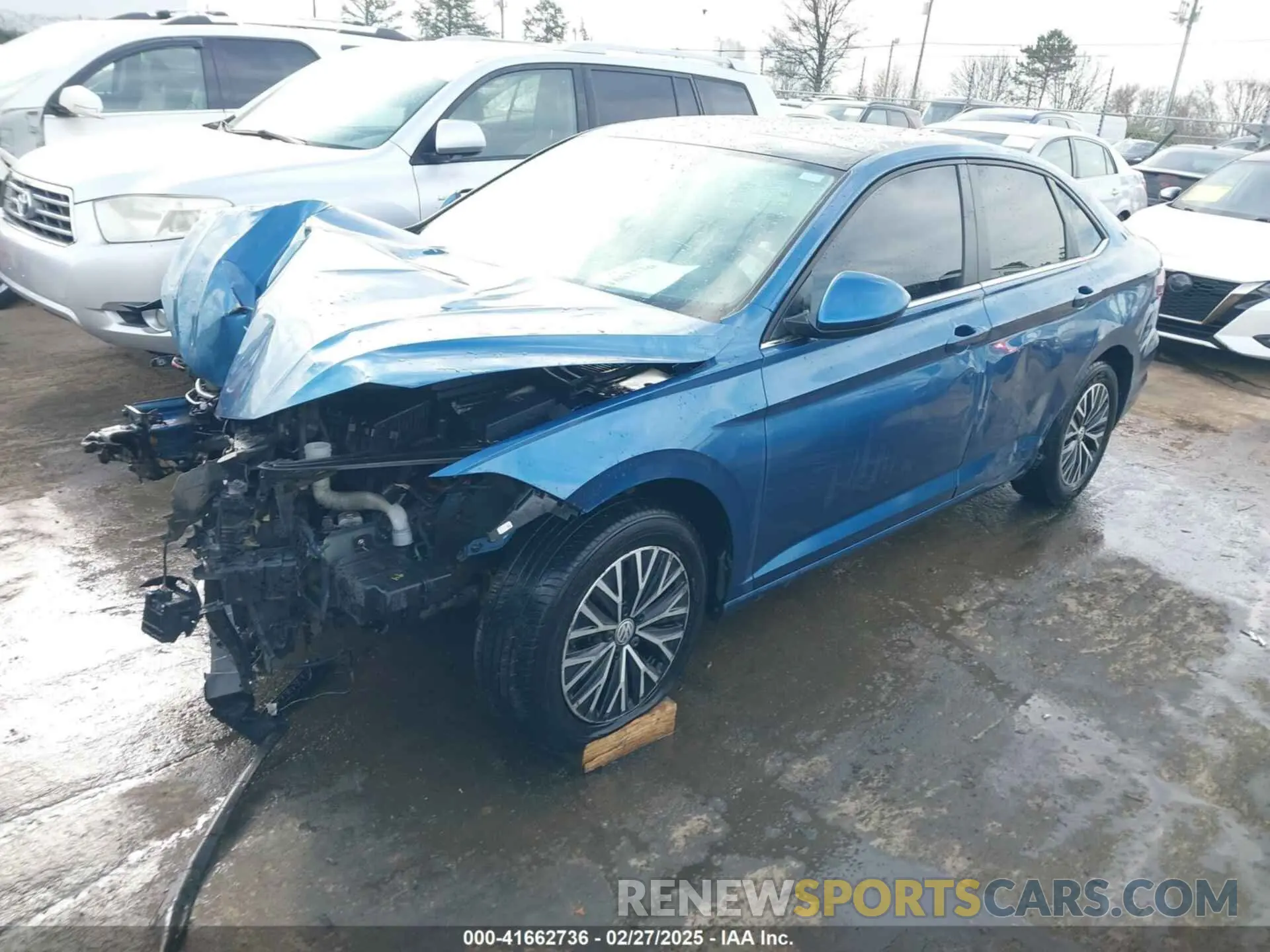 2 fotografías del automóvil dañado 3VWC57BU3KM090250 VOLKSWAGEN JETTA 2019