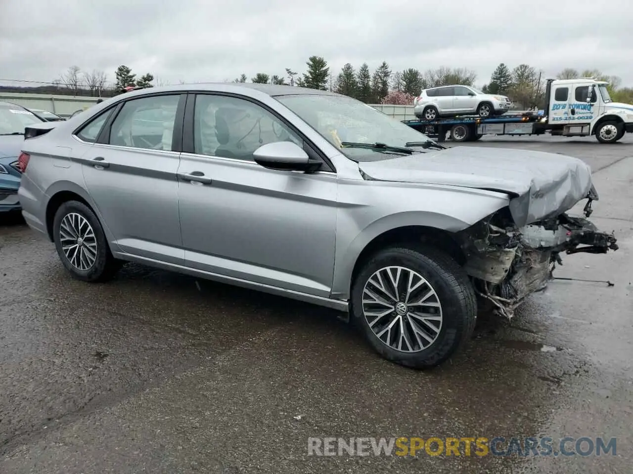 4 fotografías del automóvil dañado 3VWC57BU3KM215926 VOLKSWAGEN JETTA 2019