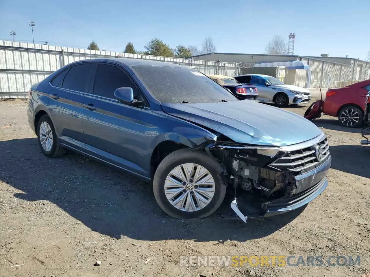 4 fotografías del automóvil dañado 3VWC57BU3KM236419 VOLKSWAGEN JETTA 2019