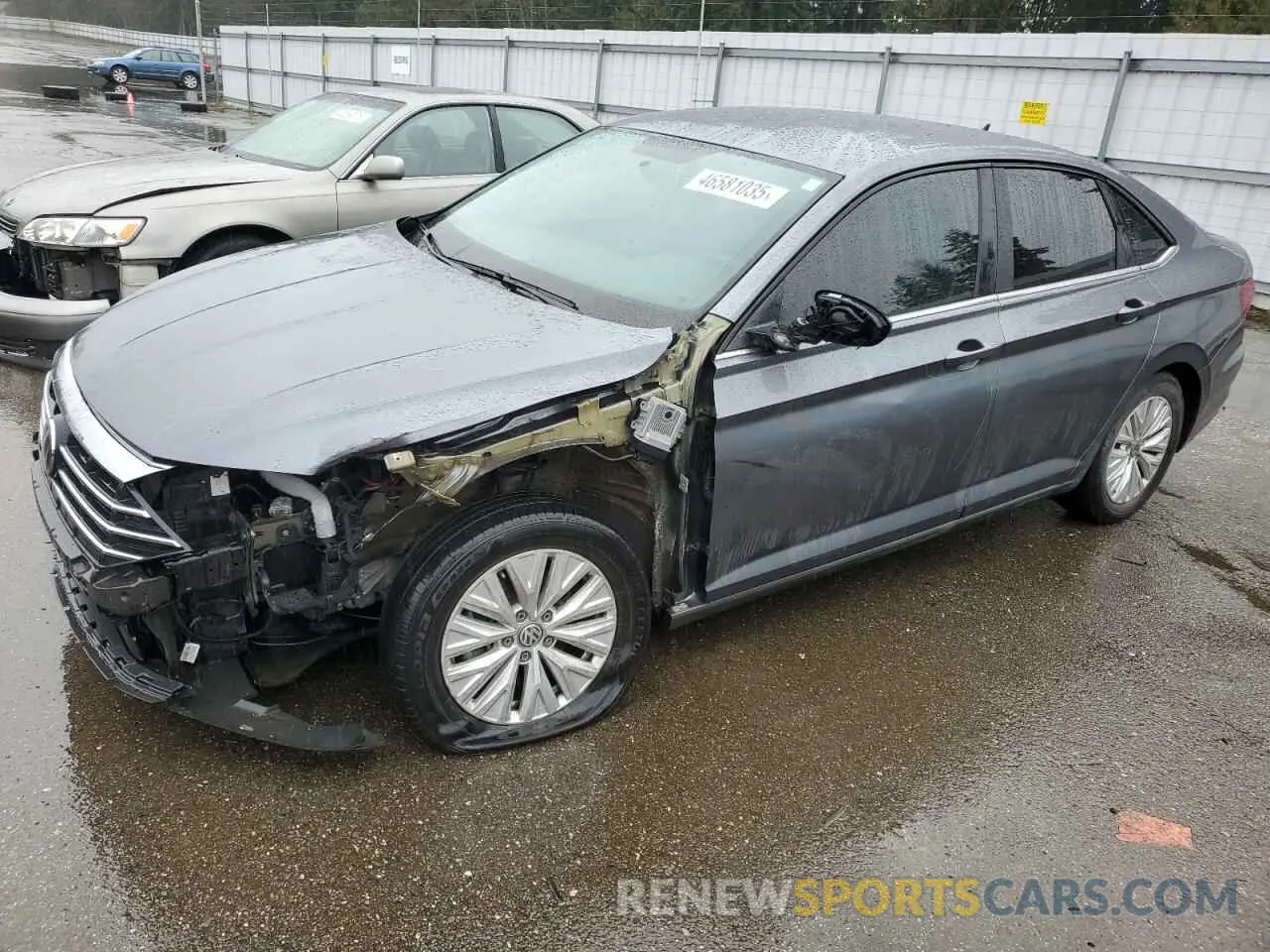 1 fotografías del automóvil dañado 3VWC57BU3KM259926 VOLKSWAGEN JETTA 2019
