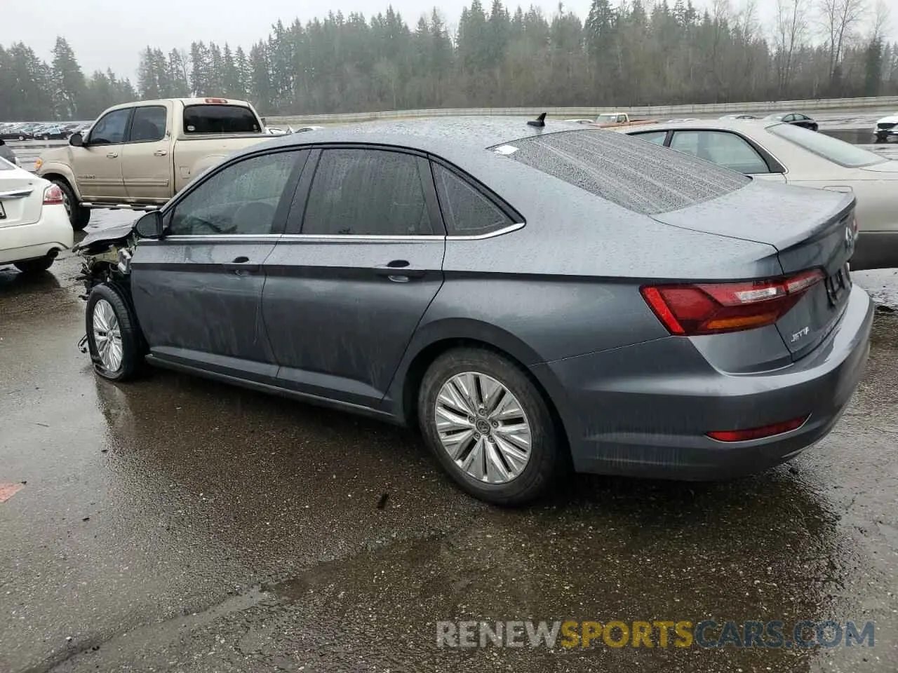 2 fotografías del automóvil dañado 3VWC57BU3KM259926 VOLKSWAGEN JETTA 2019